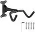 Relaxdays Fahrrad-Wandhalterung, klappbar, 50kg, schwarz