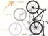 myWall HR12L Fahrradständer freistehend, Hinterrad, 16-29 Zoll (HR12L)