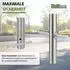 Baumarktplus Fahrradanlehnbügel Typ U Edelstahl Ø 60mm, 115x58cm, 5er-Set (34864902)