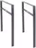 Trutzholm Fahrrad-Anlehnbügel zum Einbetonieren, Flachstahl, 2er-Set (34951901)
