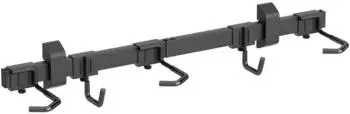 Elevar LBM09-03 Fahrradwandhalter 3 Einstellpl&auml;tze Stahl/Kunststoff schwarz (LBM09-03)