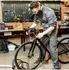 Relaxdays Fahrradständer für 2 Fahrräder, Metall, schwarz (10043635)