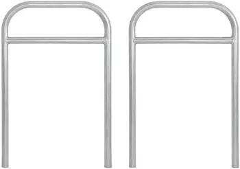 Trutzholm Fahrradanlehnb&uuml;gel Typ H 115x78cm Stahl feuerverzinkt &Oslash;49mm 2er-Set (34946901)