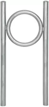 Trutzholm Fahrradanlehnbügel Typ O, Stahl feuerverzinkt, 115x53cm, Ø60mm (35037)