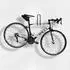 Wellgro Wand-Fahrradhalter 2er-Set, Stahl, schwarz