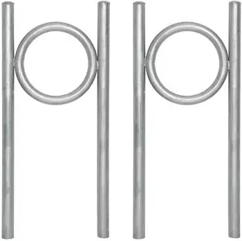 Trutzholm Fahrradanlehnbügel 115x53cm Stahl feuerverzinkt, 2er-Set (35037901)