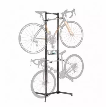 Relaxdays Fahrradständer für 2 Räder, MTB/Rennrad/E-Bike (10054053_0)