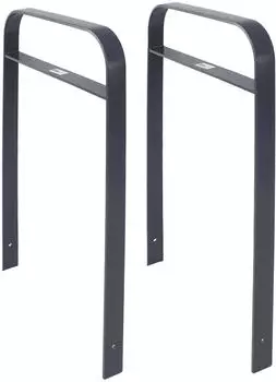Baumarktplus Fahrradanlehnbügel Parker Typ H Flachstahl 76x115cm anthrazit (34949901)