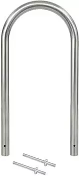 Baumarktplus Fahrrad-Anlehnb&uuml;gel Edelstahl 115x58cm &Oslash;60mm (34864)