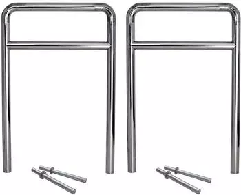 Trutzholm Parker Fahrradanlehnbügel Typ H, Edelstahl, 118x78cm, 2er-Set (35013901)
