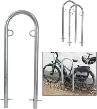 Trutzholm Fahrradbügel 111,5x40cm Ø 49mm feuerverzinkt, 2er-Set (34849901)