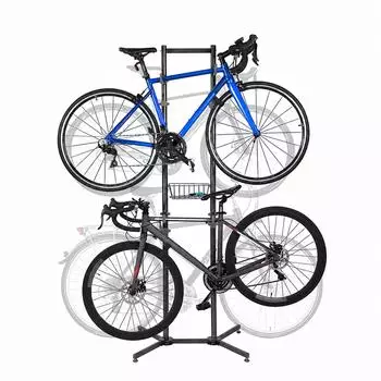 Relaxdays Fahrradst&auml;nder f&uuml;r 4 R&auml;der, MTB/Rennrad/E-Bike (10054057_0)