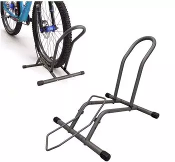 Relaxdays Fahrradst&auml;nder 16-29 Zoll, Reifenbreite bis 10,5cm, anthrazit
