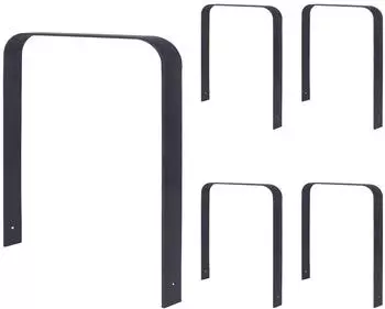 Trutzholm Parker Fahrradanlehnbügel Typ U, Flachstahl anthrazit, 115x76cm, 5er-Set (34875902)