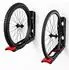 Relaxdays Fahrrad-Wandhalterung schwenkbar, vertikal, Metall, 35kg