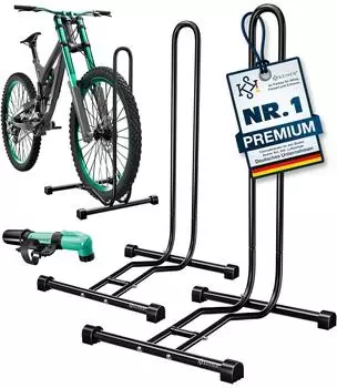 Kesser Fahrradständer freistehend, Reifenbreite bis 65mm, 2er Set