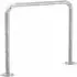 WSM Fahrrad-Anlehnbügel 9100, 1000mm, verzinkt, zum Aufdübeln (9100)
