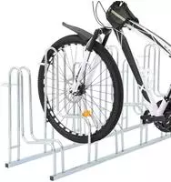 vidaXL Fahrradst&auml;nder f&uuml;r 6 Fahrr&auml;der Freistehend Verzinkter Stahl