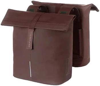Basil City Panniers 28-32L brown
