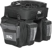 M-wave 122311, M-wave Amsterdam Triple 96l Pannier Schwarz Black