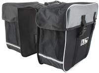 M-wave 122315, M-wave Amsterdam Double Panniers 30l Schwarz Black / Grey