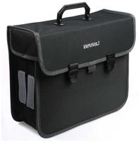 Basil 17019 Einzelpacktasche Malaga XL, 40x14x31cm, 17 ltr, schwarz