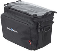 Rixen&Kaul Fahrrad-Lenkertasche Daypack, schwarz, 8 Liter, mit Regenschutz und