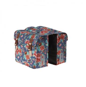 Basil Bloom Girls Double Bag (indigo blue)
