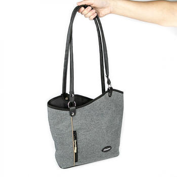 Haberland Melanie Klickfix Backpack (Gray)