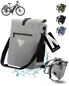 Mivelo 3 in 1 Rucksack wasserdicht 20L Grau