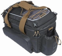 Basil Miles Trunkbag XL Pro MIK 2.0 Gep&auml;cktr&auml;gertasche schwarz/grau 9 L - 36 L