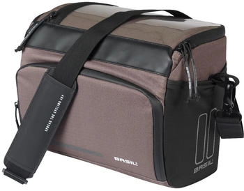 Basil MOVE HANDLEBAR BAG KF KLICKfix brown 7-8 l