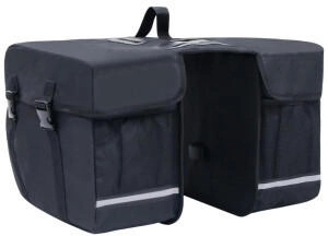 vidaXL Double 35 L black