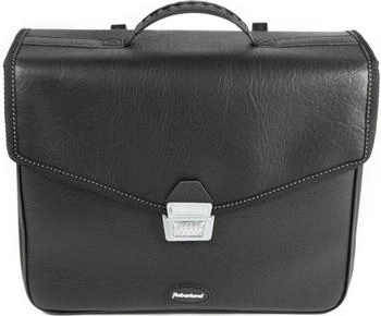 Haberland Einzeltasche Hans Metallschloss schwarz