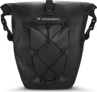Wozinsky wasserdichte Fahrradtasche Kofferraumtasche Gep&auml;cktasche 25l Schwarz