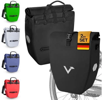 Valkental Gepäckträgertasche 20L black