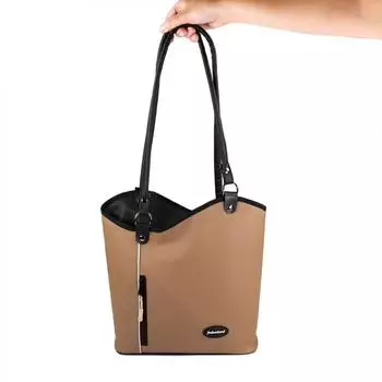 Haberland Melanie hellbraun/schwarz beige (LKF13221A)