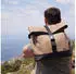 Haberland Einzeltasche Melan I hellbraun/schwarz (8398210)