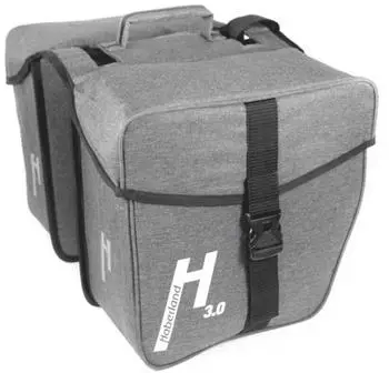 Haberland Doppeltasche 31l Basic L 3.0 grau (DT9831 00)