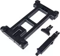 Basil 2450820, Basil Mik 2.0 Adapterplatte schwarz f. abnehm. Fahrradzubeh&ouml;r