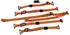 Ortlieb Zubehör Compression-Straps Atrack orange