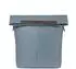 Basil City Shopper MIK Hooks vegan leather graphite blue