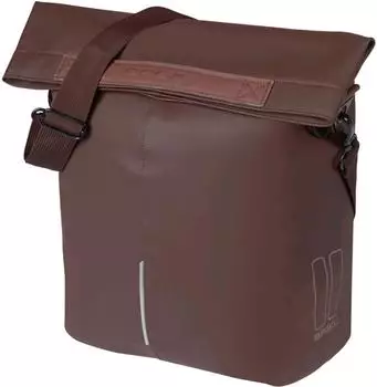 Basil City Shopper MIK Hooks vegan leather roasted brown
