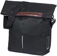 Basil City Fahrradshopper mit MIK Hooks - Praktische Fahrradtasche f&uuml;r den Alltag -
