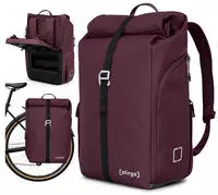 otinga Flip V3 Rucksack-Fahrradtasche (580002451001) aubergine rot