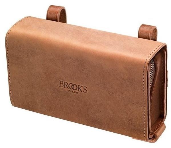 Brooks England D-Shaped Tool Bag (aged)