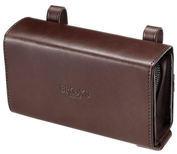 Brooks England D-Shaped Tool Bag (antique brown)