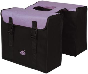 Greenlands Doppeltasche OT-4546 schwarz/violett