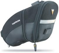 Topeak TO5081, Topeak Aero Wedge Pack Quickclick V3 Saddle Bag Schwarz L Black