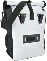 FISCHER Fahrrad-Gep&auml;cktr&auml;gertasche Kurier, wei&szlig;/schwarz